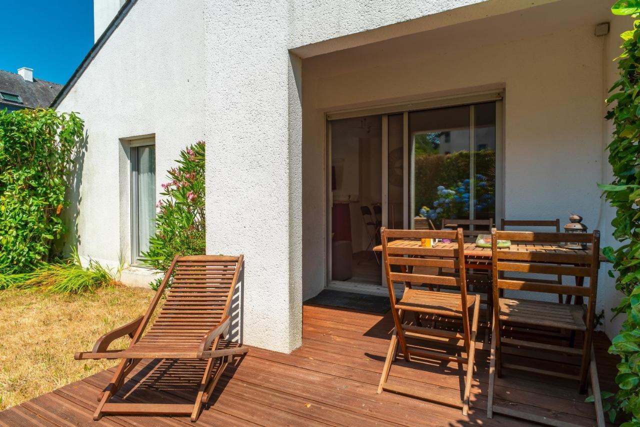 Les Cormorans - Appt En Rdc Avec Jardin Apartment Bénodet Exterior photo